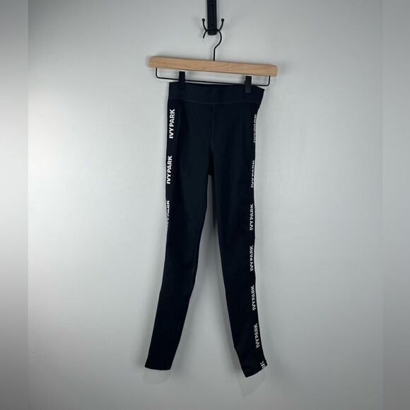 Ivy Park Black Athletic Compression Leggings XS - Picture 4 of 4